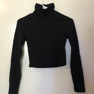 Black Turtleneck from Forever 21